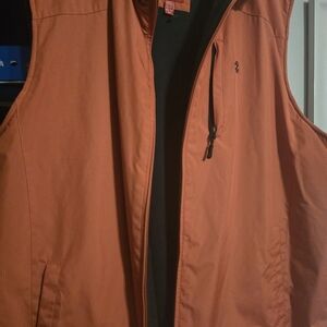 Izod Men's Vibrant Orange Vest